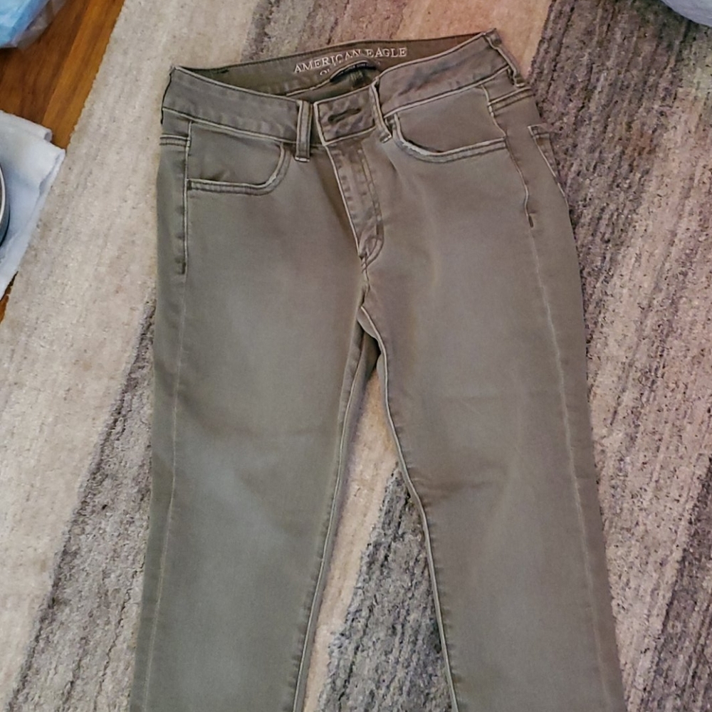American eagle jegging crop jeans